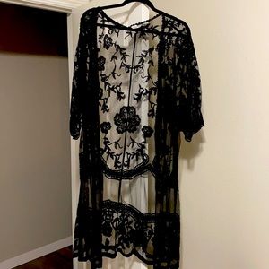 Lace cardigan!